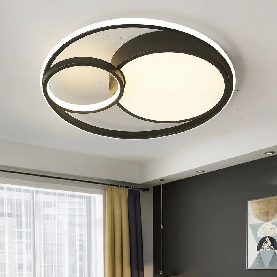 style home LED Deckenleuchte, 55W dimmbar, Farbwechsel 3000K-6000K, für verschiedene Räume